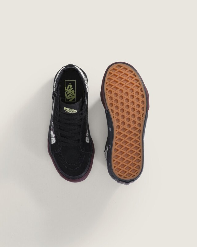 Tênis Sk8-Hi Halloween Glow In The Shadows Black Multi Infantil