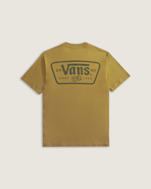 Camiseta Manga Curta Knu Patch Soft Suede Autumn Brown
