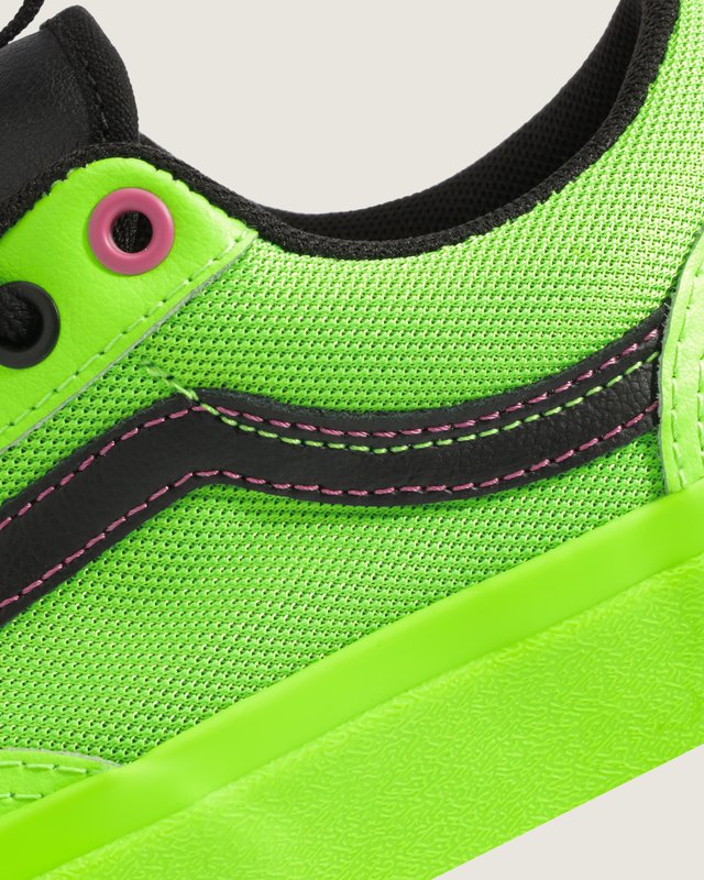 Tênis Old Skool 36+ Acid Airbrush Black Green Gecko