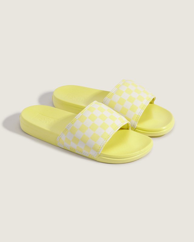 Chinelo Slide On Faded Yellow