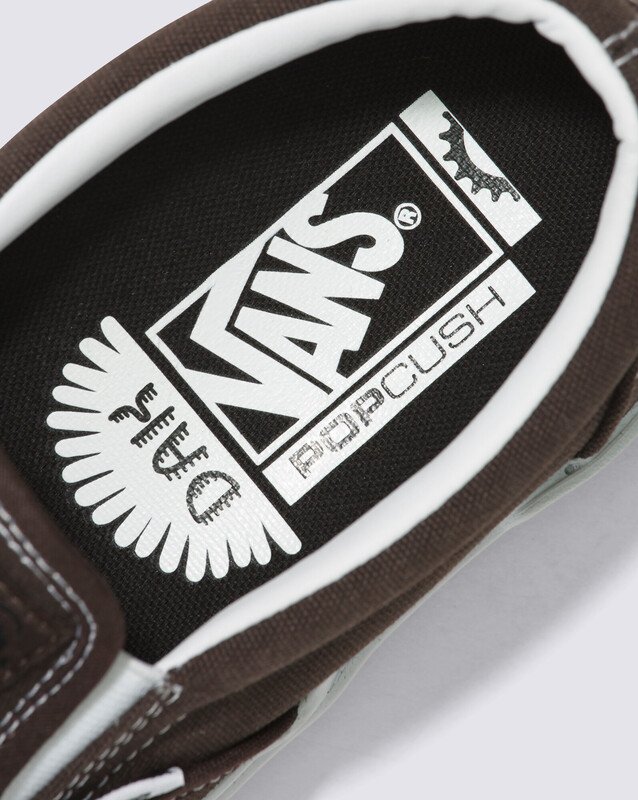 Tênis Bmx Slip-On Dakota Roche Bmx Brown White