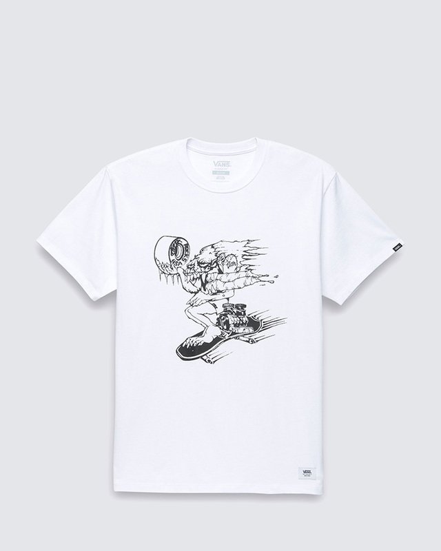 Camiseta Ss Tee Vans X Alva Skates White
