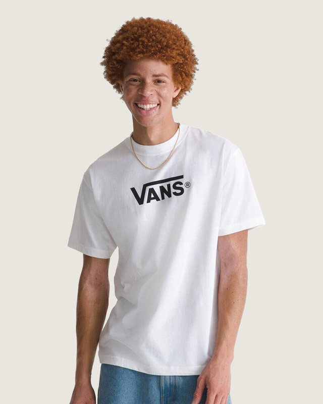 Camiseta Manga Curta New Vans Classics White
