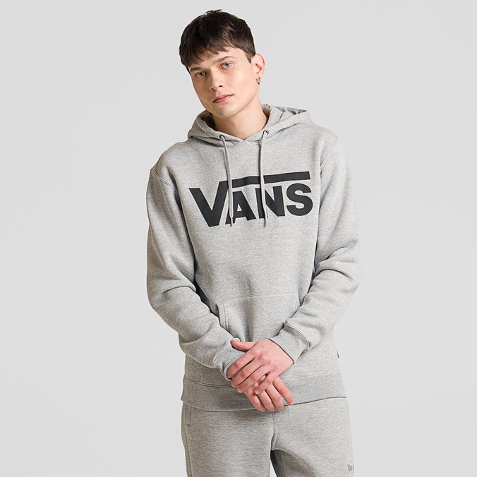 Moletom Vans Classic Po Hoodie Ii Cement Heather Black Vans