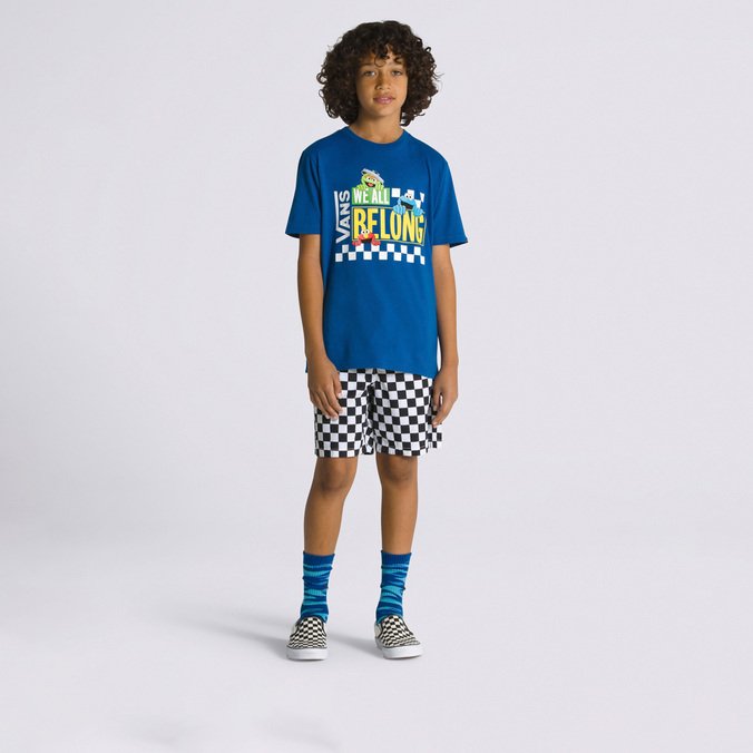 Camiseta Ss Infantil Vila Sésamo True Blue