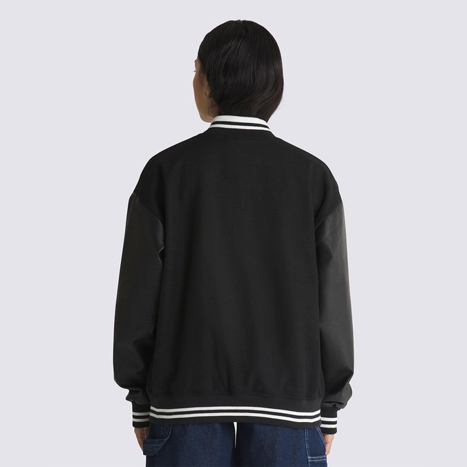 Jaqueta Varsity Club Bomber Black