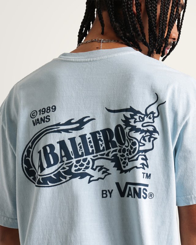 Camiseta Manga Curta Caballero Soft Slate