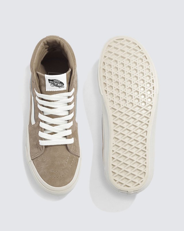 Tênis Sk8-Hi Pig Suede Warm Taupe
