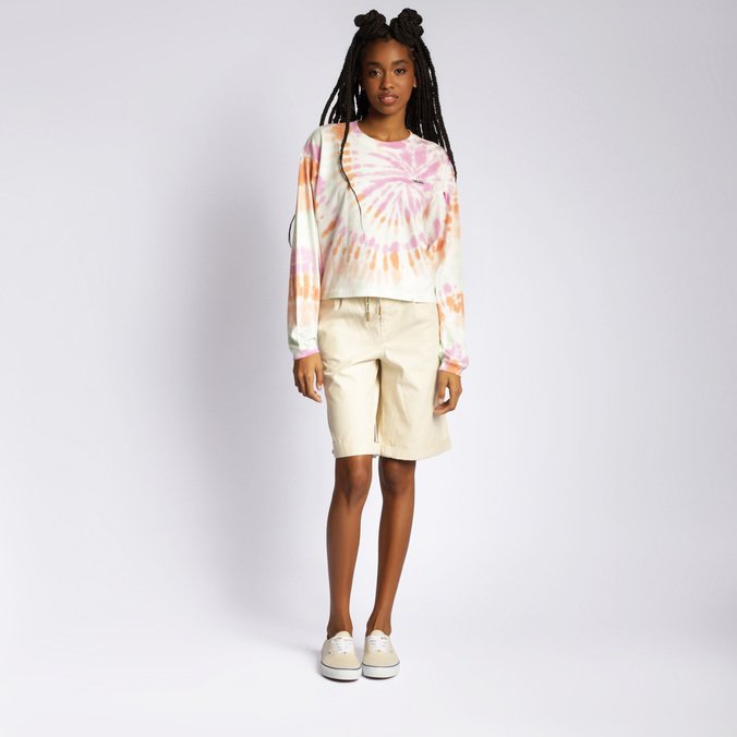 Camiseta Gecko Resort Wash Ls Top Wash White