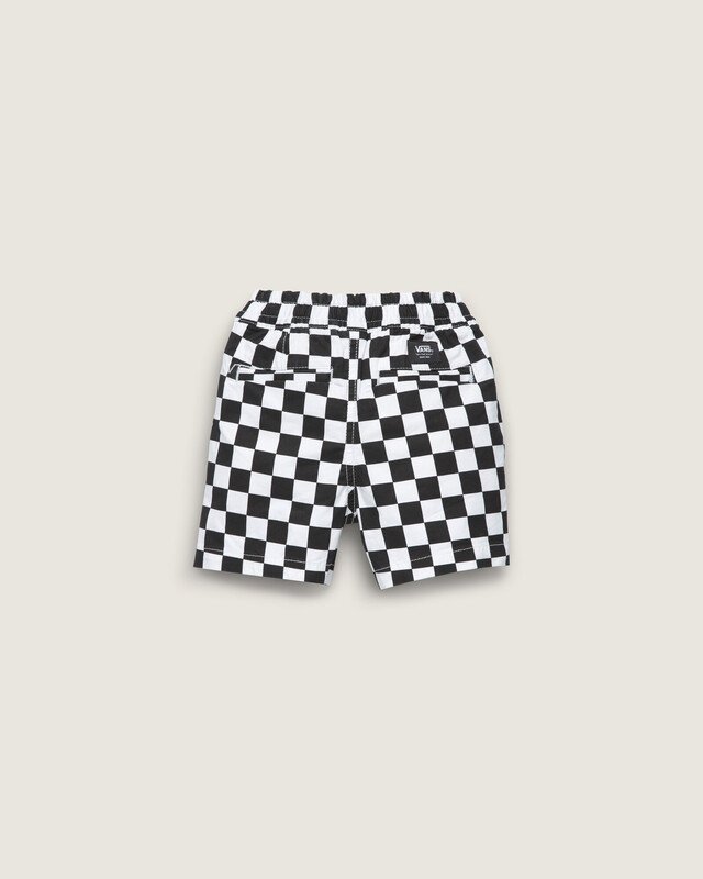 Bermuda Range Elastic Waist Short Checkerboard