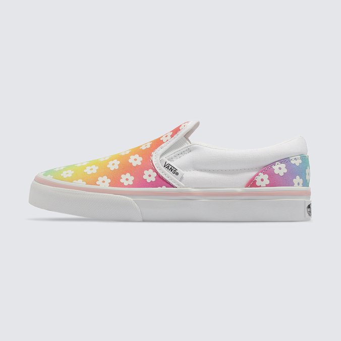 Tênis Slip-On Rainbow Glow True White Multi Infantil