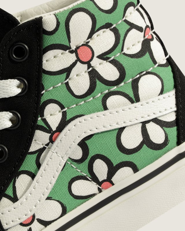 Tênis Sk8-Hi Painted Floral Vivid Verdant Infantil