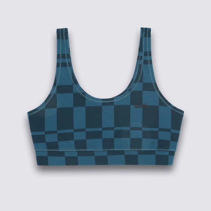 Top Flying Checkerboard Teal