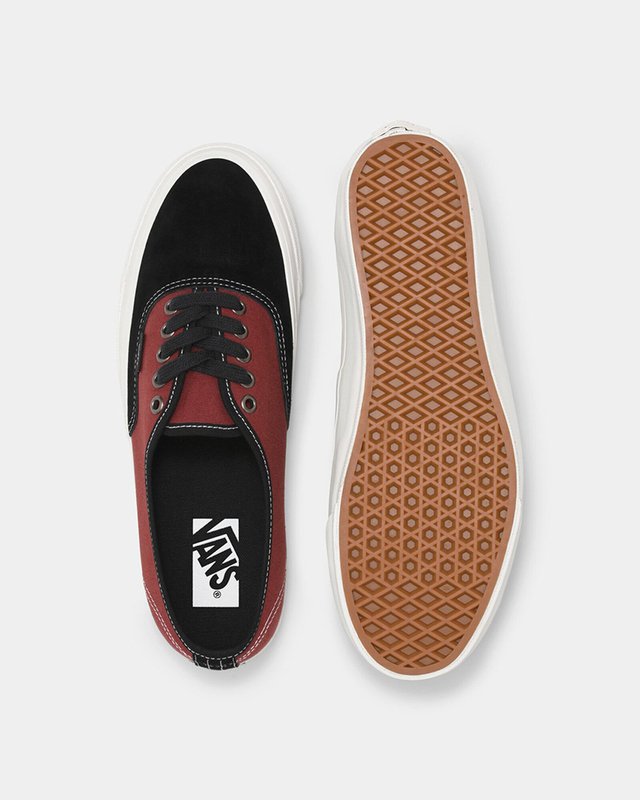 Tênis Authentic Reissue 44 Lx Premium Black Toe Madder Brown | Vans