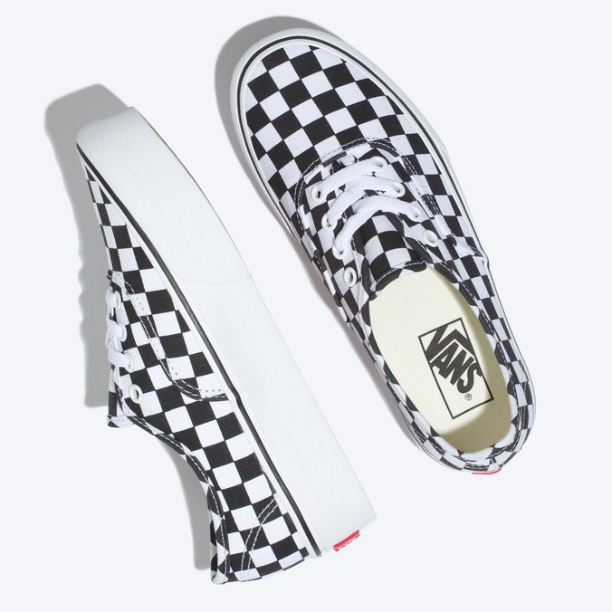 Tênis Authentic Platform 2.0 Checkerboard True White