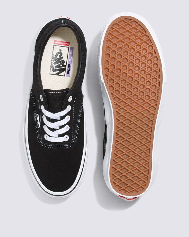Tênis Skate Era Black White