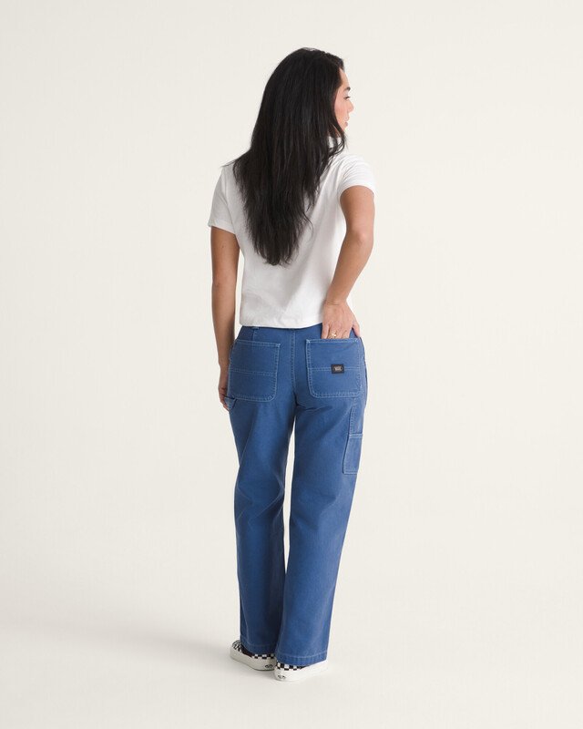 Calça Chore Mid Rise Straight True Navy