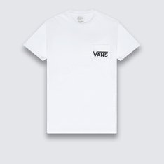 Um clássico Vans alia arte, música, cultura e esportes de ação. Para compor um visual totalmente criativo, combine suas peças icônicas da Vans. Trazendo mais personalidade e atitude no seu estilo, a Camiseta Style 76 Back Ss Tee White Black de manga curta, carrega o clássico da tradição combinada com a essência “Off The Wall” que só a Vans possui. Uma camiseta clássica, com silhueta mais oversized no comprimento. Apresenta estampa e bolso frontal com assinatura Vans “Off The Wall”, na altura do peito, do lado esquerdo.