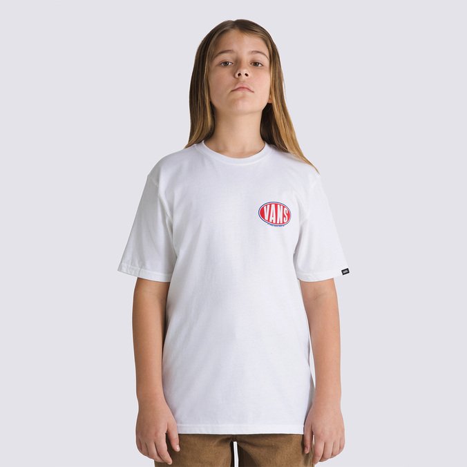 Camiseta Spray On SS White Infantil