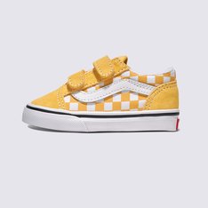 Ícone SideStripe™ com recursos fáceis para crianças

O tênis Old Skool V Checkerboard para criança traz o icônico Sidestripe™ e o estilo atemporal da Vans aos pezinhos. Projetado com durabilidade e conforto em mente, possui fechos de velcro para fácil colocação e retirada, tornando-o perfeito para crianças prontas para explorar. Um verdadeiro clássico, reinventado para a próxima geração.