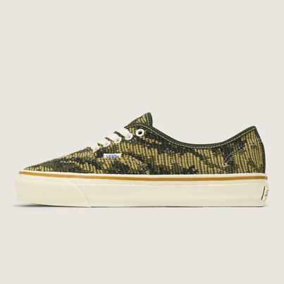 Tênis Authentic Lx Premium Trico Camo Antique Gold