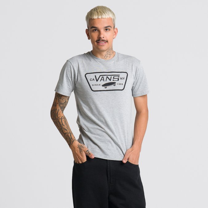 Camiseta Full Patch Athletic Heather Black