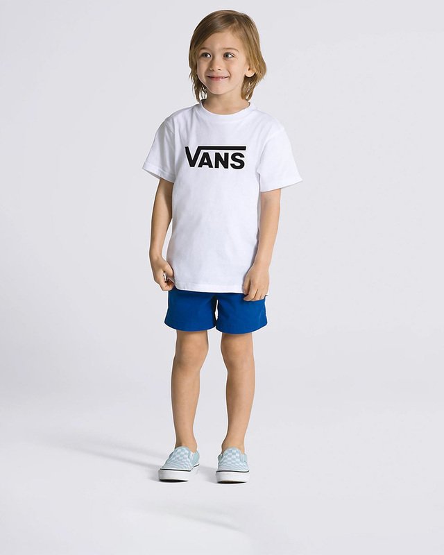 Camiseta Flying V Crew Infantil White