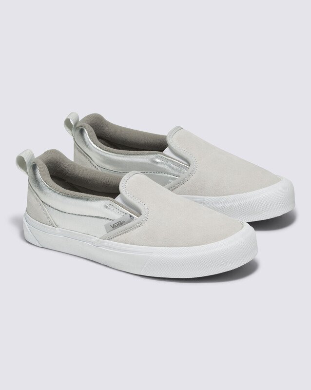 Tênis Knu Slip Silver Metallic True White