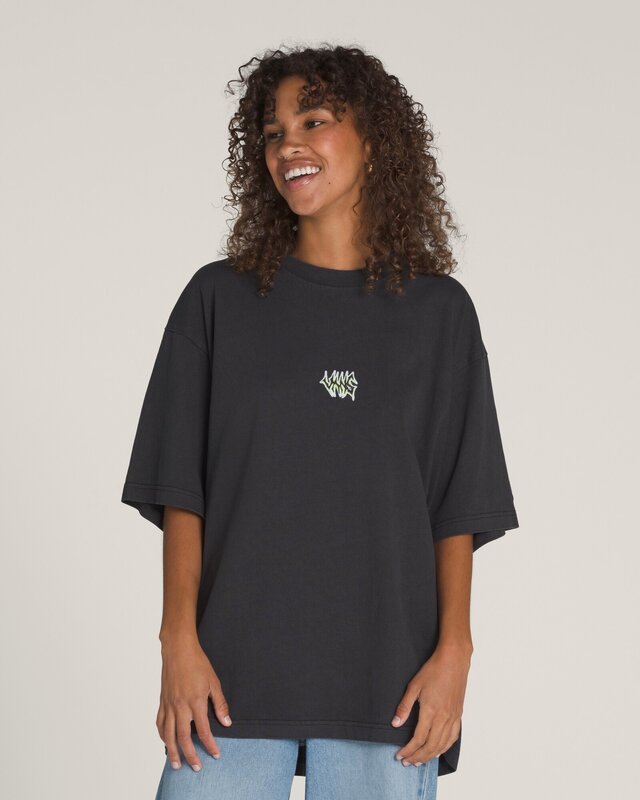 Camiseta Skate Metal Ss Tee Black