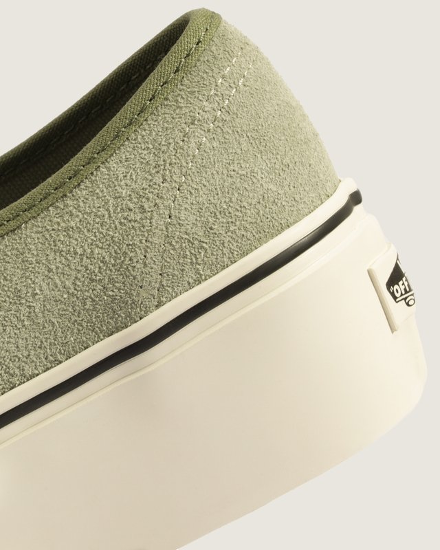 Tênis Authentic Stackform Suede Neutral Olive