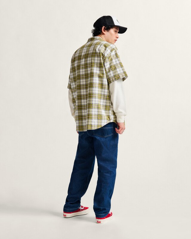 Calça Fatigue Loose Tapered Denim Lx Dark