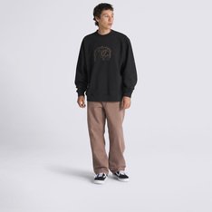 Construída para durar, a Calça Skate Check-5 Skate Loose Denim Mixxa Deep Taupe é uma calça jeans pesada, com ajuste solto, estilo clássico de cinco bolsos e perna mais larga, para que você possa andar de skate livremente. O modelo também apresenta detalhes como overdye de tecido, passador de cinto em “V” e detalhes bordados em checkerboard, além de um patch em tecido aplicado na parte traseira.