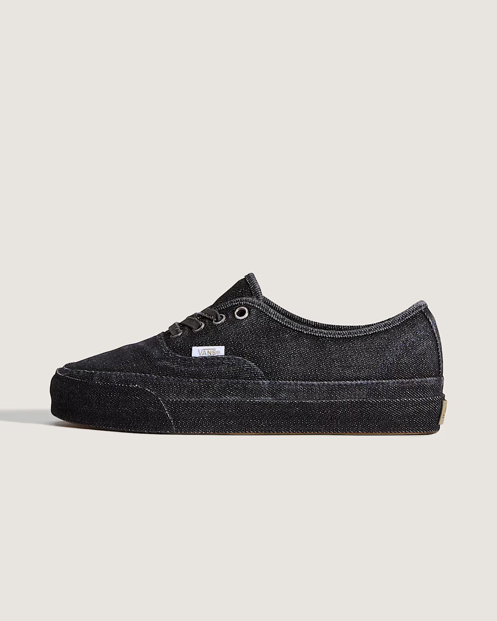 まぁ EX W1 2本 Tênis Authentic Denim Black | Vans