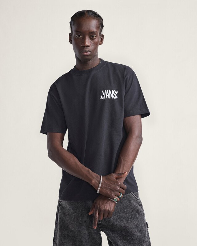Camiseta Ss Chaos Black | Vans