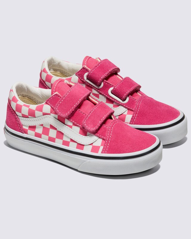 Tênis Old Skool Checkerboard Honeysuckle Infantil