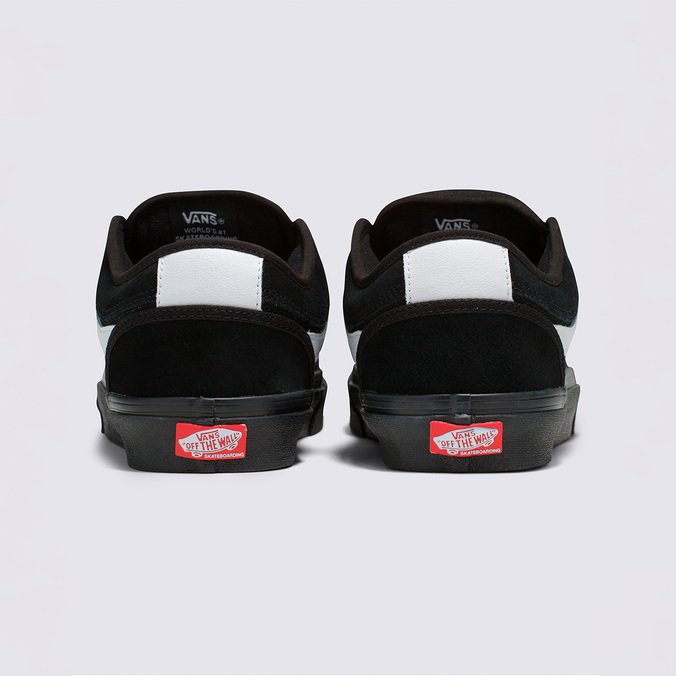Tênis Skate Chukka Low Sidestripe Black White