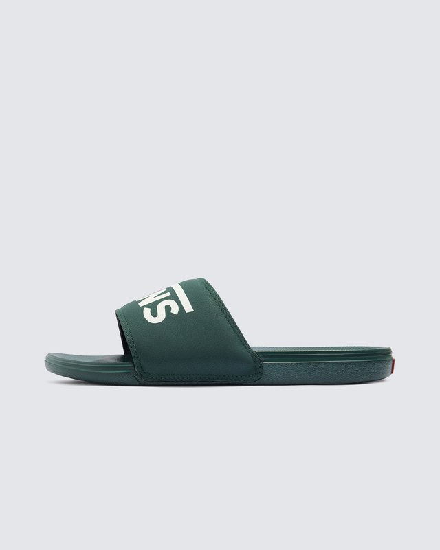 Chinelo Slide-On Dark Green