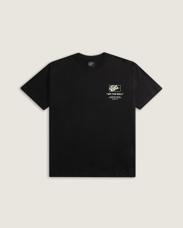 Camiseta Manga Curta Stacked Hi Black Dusty Mint