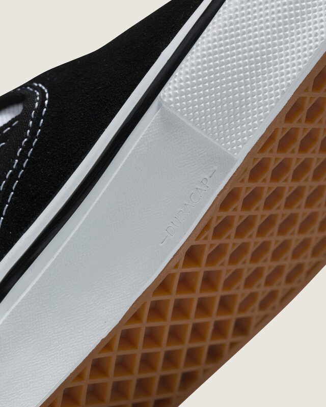 Tênis Skate Slip-On Black White