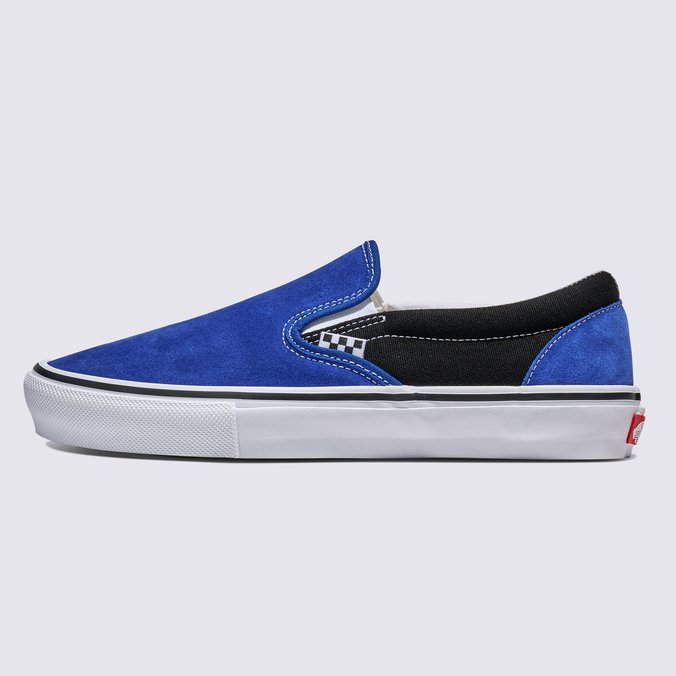 Tênis Slip-On Skate Sport Blue Black