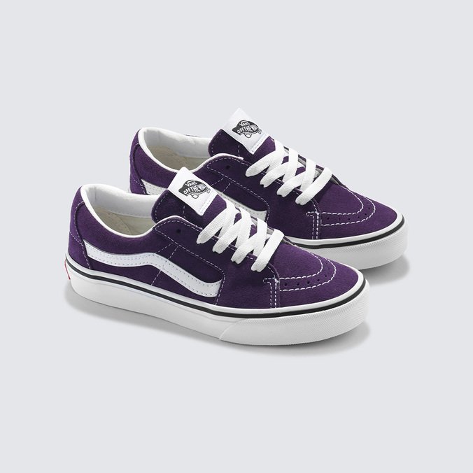 Tênis Sk8-Low Suede Gothic Grape Infantil Vans