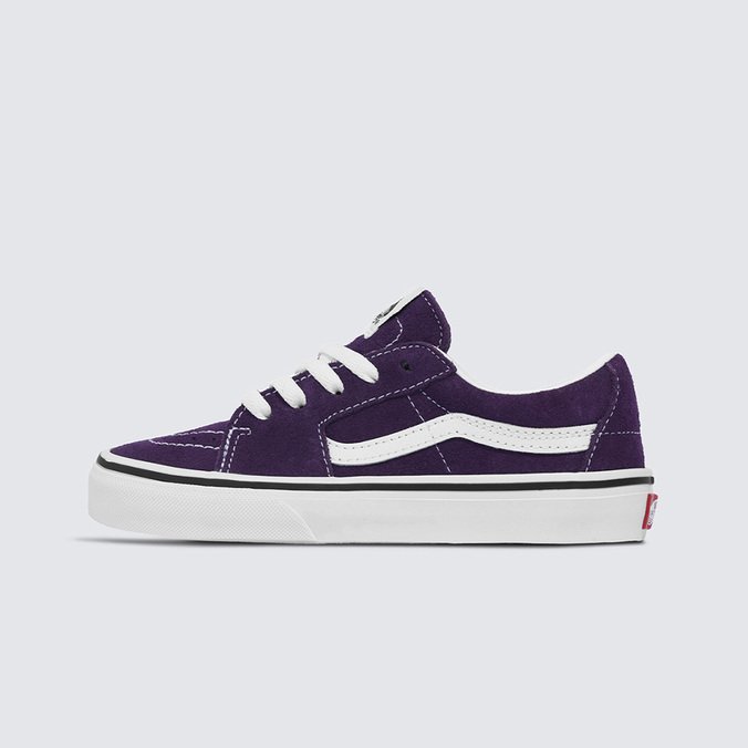 Tênis Sk8-Low Suede Gothic Grape Infantil
