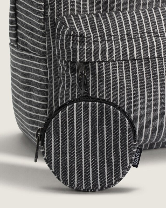 Mochila Mini Old Skool White Black Checkerboard