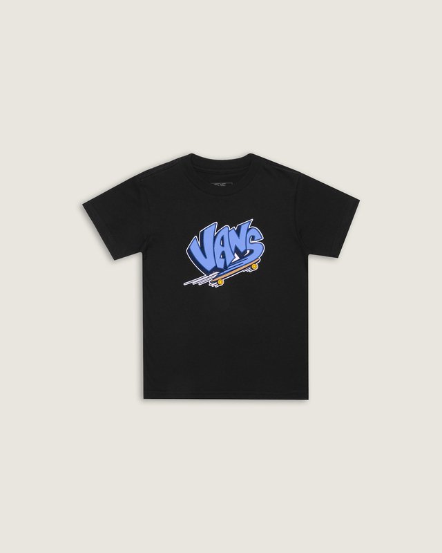 Camiseta Vans Sk8 Ss Black Infantil