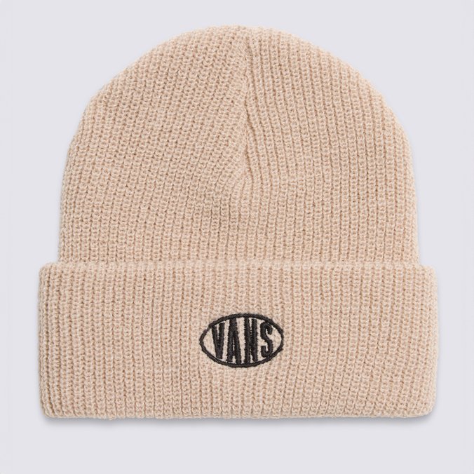 Touca Spray On Cuff Beanie Oatmeal