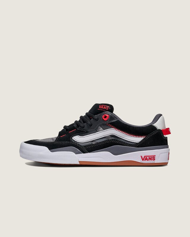 Tênis Wayvee 2.0 Skate Black White/Red