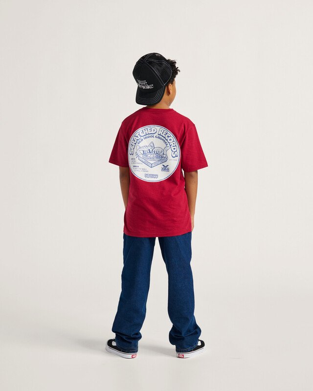 Calça Check-5 Loose Denim Midnight Infantil