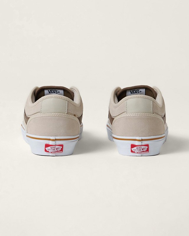 Tênis Chukka Low Sidestripe Skate Espresso Khaki