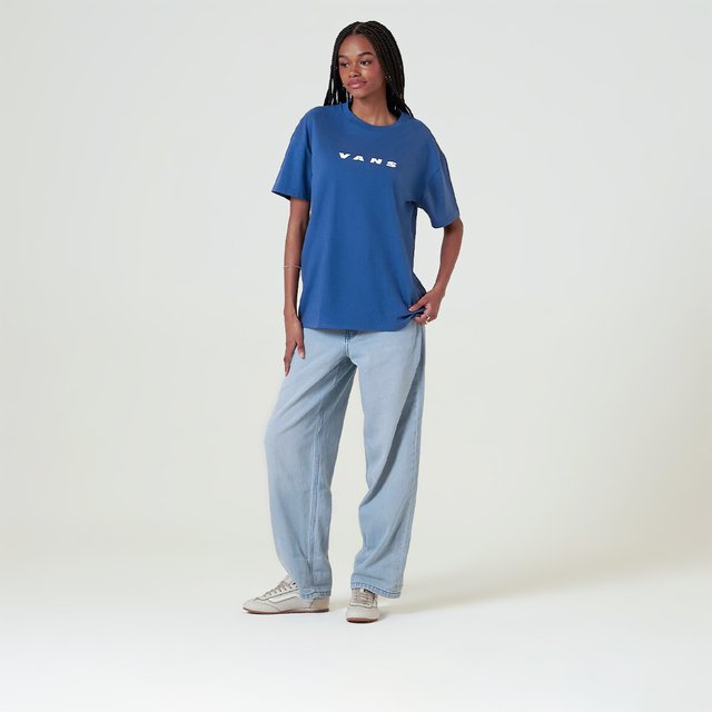 Camiseta Ss Retro Vans Os True Navy