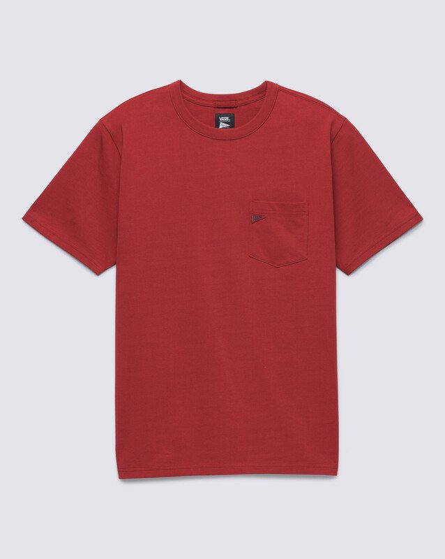 Camiseta Pocket Ss Pilgrim Brick Red